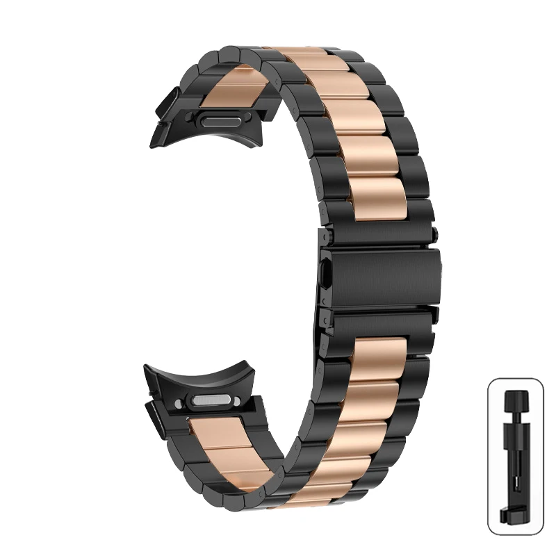 Premium Stainless Steel No-Gap Watch Band Bracelet