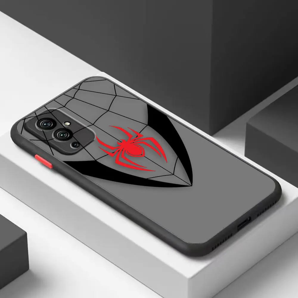 thumbnail image 1 of Matte Case for Oneplus 10 9 8T 8 7 7T 6 6T 5T PRO NORD CE 2 N10 N100 5G Case Funda Coque Capa Shell Marvel Spiderman Venom LOGO, 1 of 5