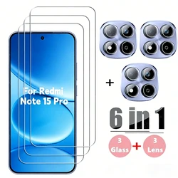 Premium 6 - in - 1 Tempered Glass Screen & Lens Protector for 3Front 3Lens