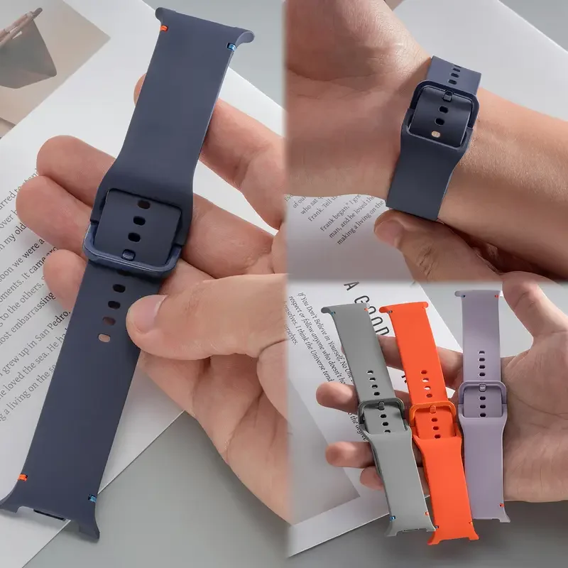 Premium Breathable Silicone Strap for Smartwatches - Quick Release Wristband Accessory