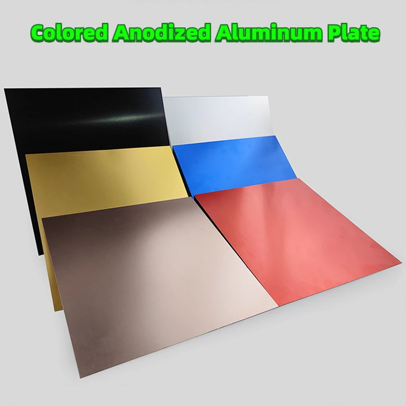 Vibrant Anodized Aluminum Alloy Sheets - Various Sizes & Thicknesses Available