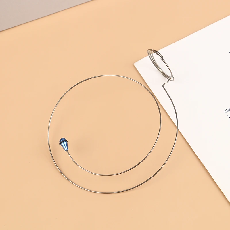 Stainless Steel Wire Eyepiece Magnifier with Eyeglasses Holder