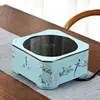 Electric Ceramic Stove Thickened Glass Automatic Timer Keep Warm Automatic Power Off Tea Steamer Household 1200ml Tea Kettle 3