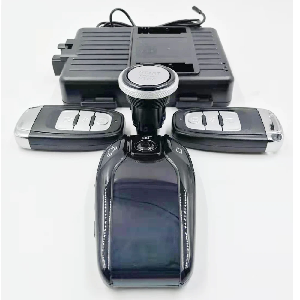 Car Engine Remote Start Stop Push Button To Start Keyless Access