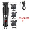 Kemei 2284 Zero Gapped Cordless Hair Trimmer Barber Professional Mens Hair Clippers Finish Haircut Machine Rechargeable Grooming 1