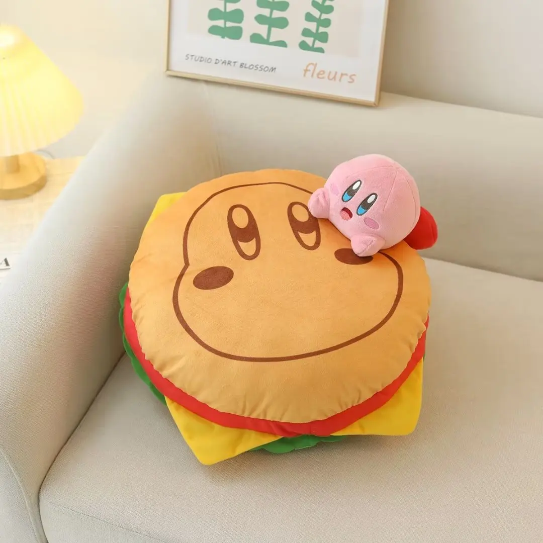 Big Size Kirby Peluche Plush Toy Kawaii Anime Kirby Stuffed Doll Sofa Room  Decor Bay Window