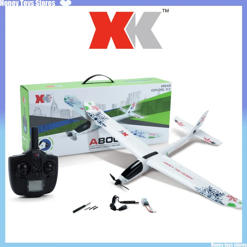 

WLtoys XK A800 4CH 3D/6G система дистанционного управления самолетом на радиоуправлении, планер в сборе с передатчиком 2,4G, планер RTF