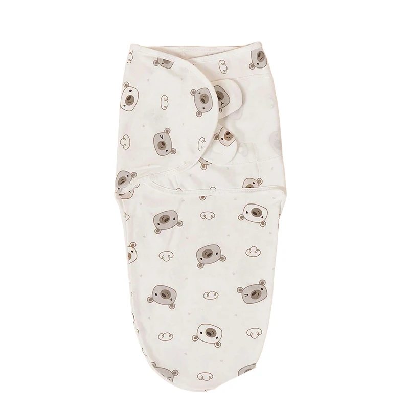 100%Cotton 0-3 Months Newborn Swaddle Sleepsack New Born Baby Swaddling Bedding 6