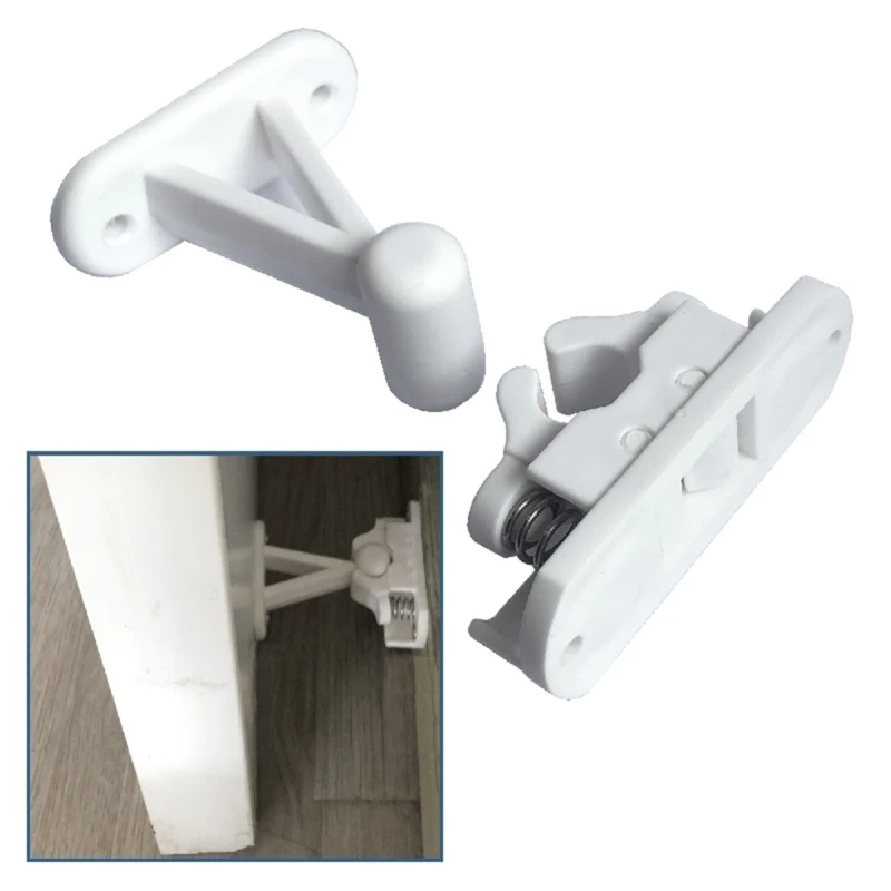 T type Door Catch Holder Compartment Clips Trailer Stop Entry magnetic door catch rv door retainer kit tailgate door holder for Motorhomes Boats Caravans Cruisers