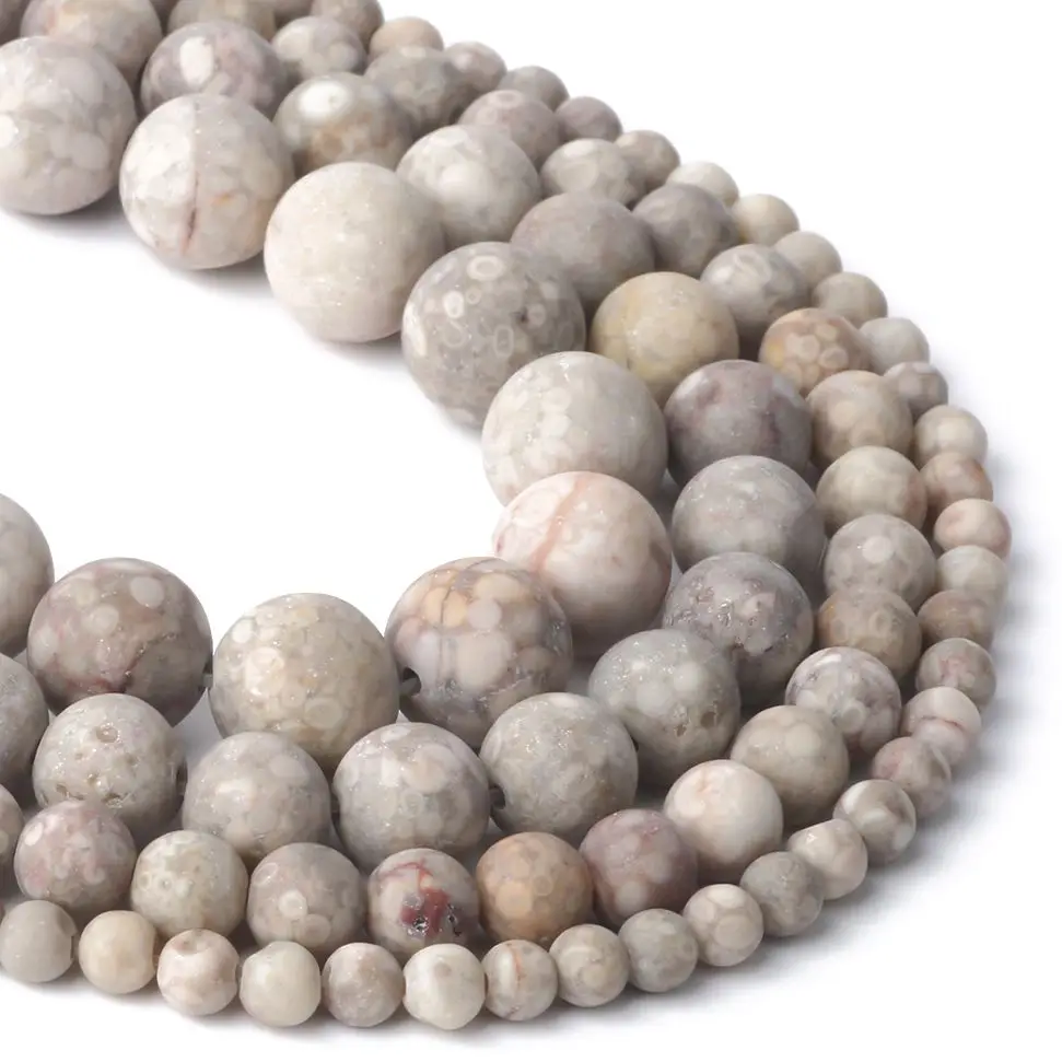 

Natural Maifan Stone 4 6 8 10mm Matte Round Jades Loose Spacer Beads for Jewelry Making DIY Charms Handmade Necklace Bracelet