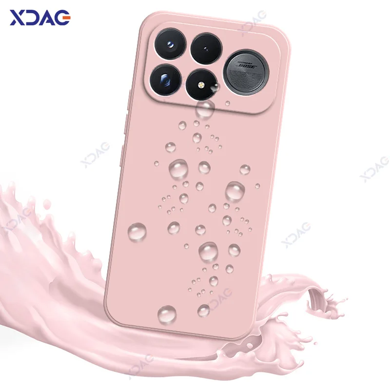 Enhanced Silicone Phone Case with Upgraded Camera Protection and Soft Anti-Scratch Microfiber Lining