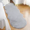 Luxury Faux Rabbit Fur Carpet For Modern Living Room Sofa Mat Soft Plush Imitation Fur Rugs Kids Bedside Foot Pad Decor Cushion 2