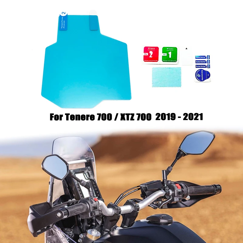 

Motorcycle Cluster Scratch Protection Film Screen Protector Fit For YAMAHA Tenere 700 Tenere700 T700 XTZ 700 2019 2020 2021