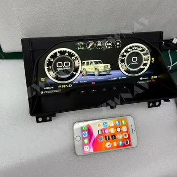 Panel de Instrumentos Digital LCD Completo HD de 12.3 Pulgadas para Toyota Land Cruiser LC70LC71LC76LC78LC79 2007-2024, Piezas de Actualización 1