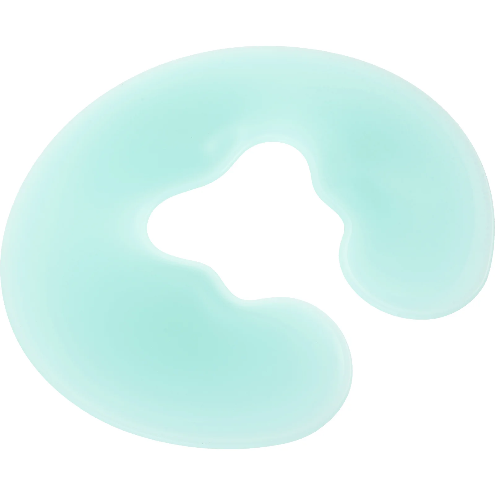 

Beauty Salon Silicone Pillow Shape Massage Bed Headrest Pillows Table Face Silica Gel down for