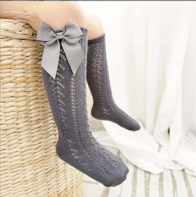 Dark Gray Mesh Socks