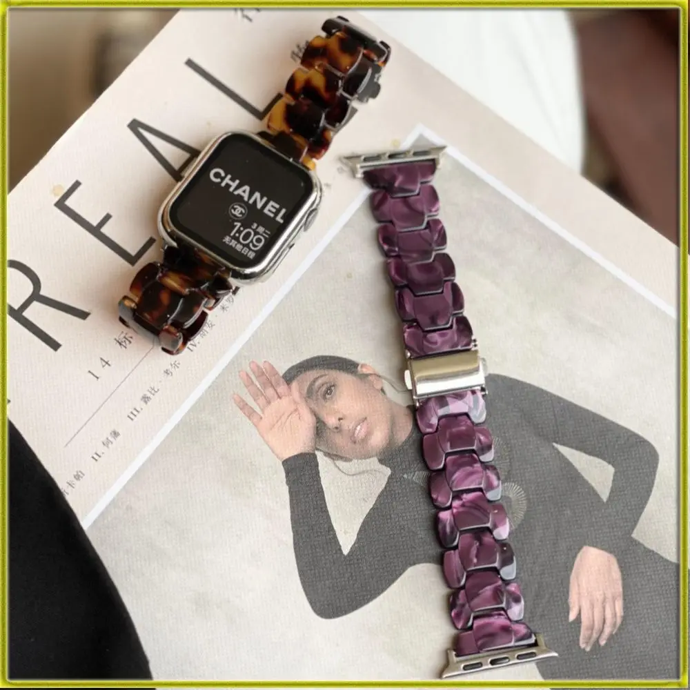 

Браслет для часов, новый ремешок для часов Apple Watch iwatch123456, Осень-зима, экологически чистый легкий полимерный ремешок