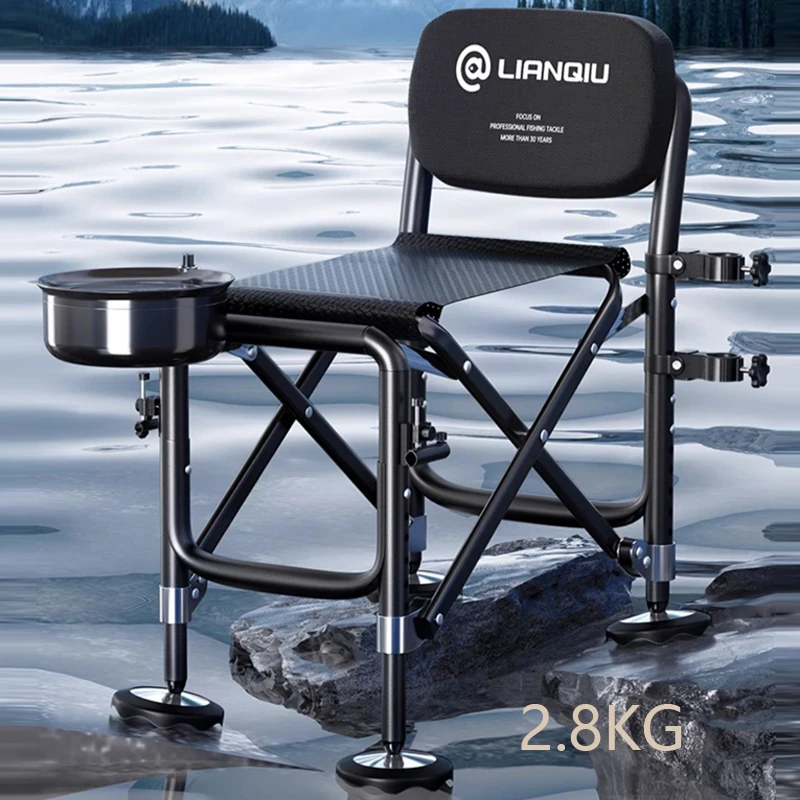 New Knight Fishing Chair X19 folding chair fishing special multi-functional seat small wild fishing chair