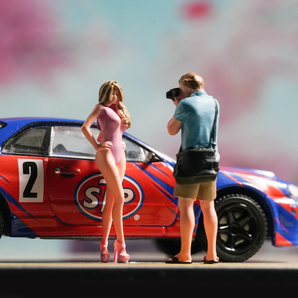 FIGURINE 1/18 GIRL MADISON VROOM NOT PEINT FOR CMR MATTEL MINICHAMPS
