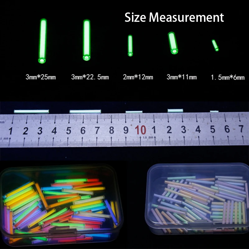 Светящиеся трубные огни самосветящиеся для 20 лет EDC Многоцветный выбор аварийных огней открытый инструмент для выживания