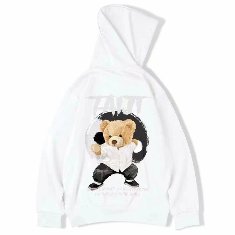 thumbnail image 1 of Sudadera con capucha de cara sonriente de Graffiti para hombre, suéter informal Retro de lana, sudaderas con capucha de Hip Hop de gran tamaño, ropa de otoño, 8XL, 1 of 3