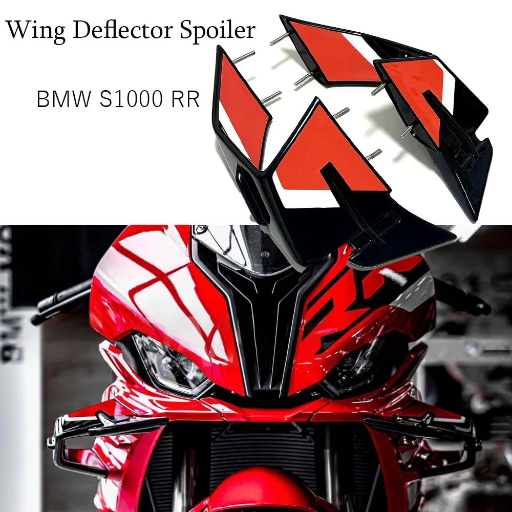 

Winglet Aerodynamic Wing Deflector Spoiler for BMW S1000RR S1000 RR 2023 2024 Motorcycle accessories Fairing Side WINGLETKIT