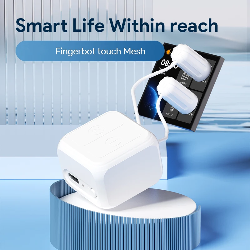 Smart Life App-Enabled Touchscreen Finger Robot for Remote Home Automation