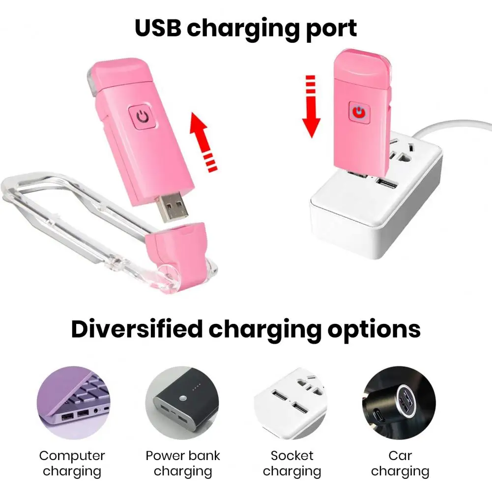 

Rechargeable Clip-on Reading Lamp Portable Usb Rechargeable Led Book Reading Light with Soft Clip Lamp for Home School Eye