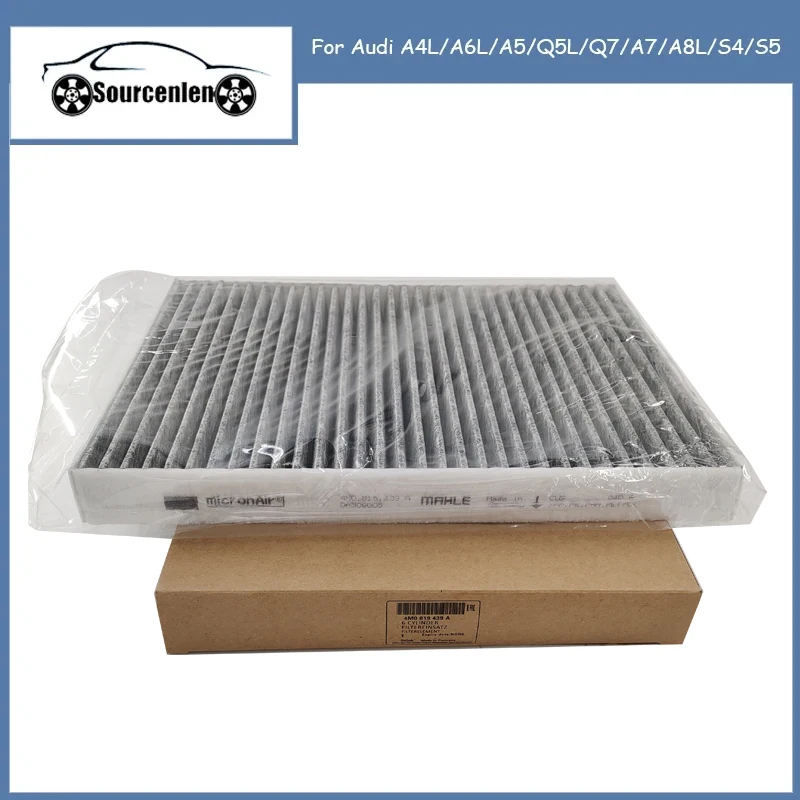 Cabin Filter L8WD819439 4M0819439A 4M0819439B 49363447 FP31003 For Audi A4L/A6L/A5/Q5L/Q7/A7/A8L/S4/S5