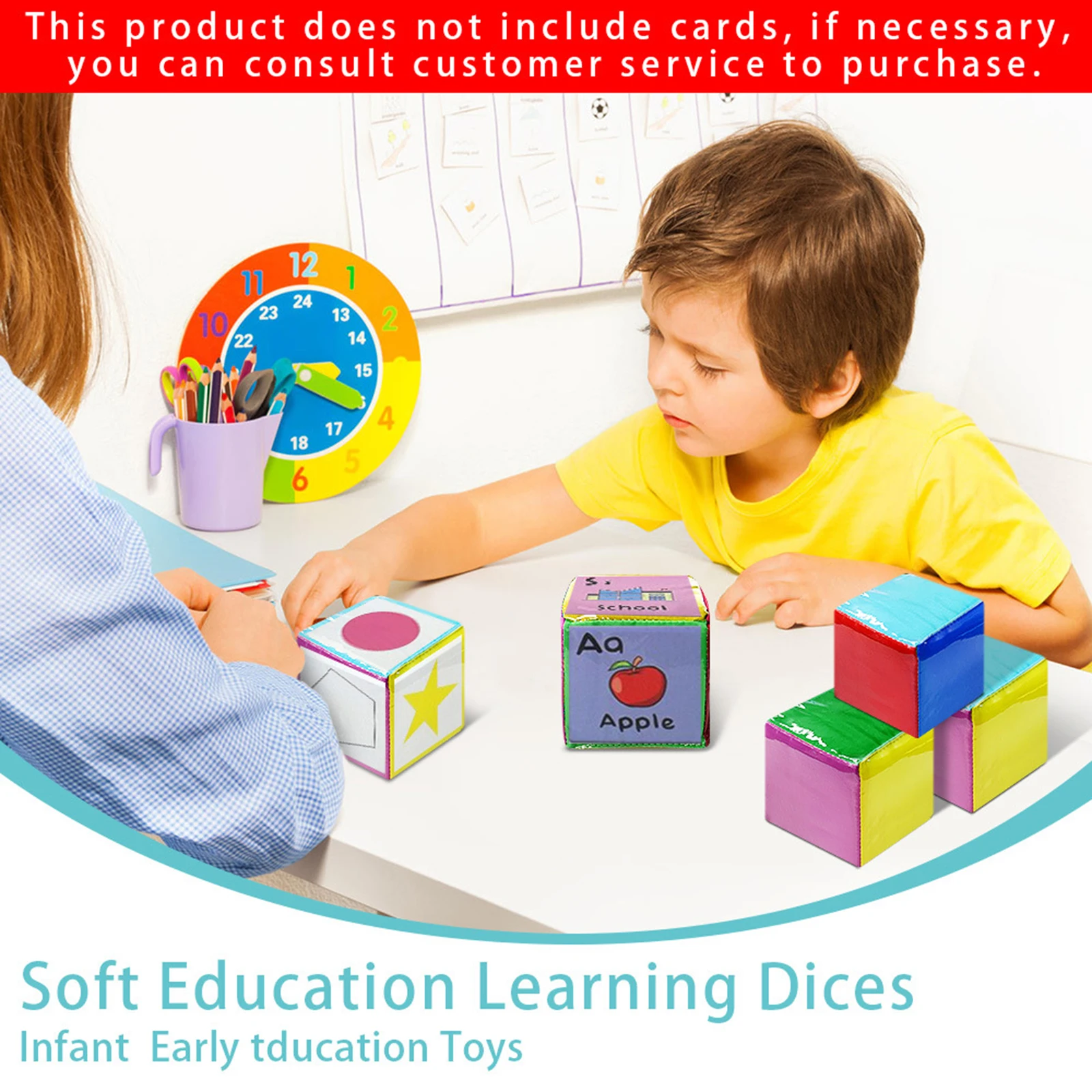 10cm Soft Pocket Dice Dice Set for Role Playing
