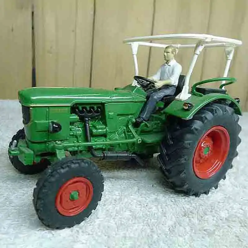 

UH Diecast Alloy 1:32 Scale Deutz D 60 05 - 2WD Agricultural Tractor Cars Model Adult Classics Toys Gift Souvenir Static Display