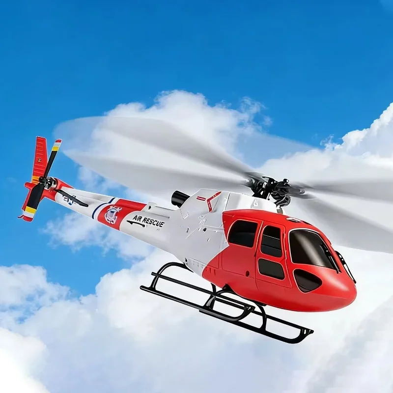 Weili K150 원격 제어 헬리콥터의 4채널 시뮬레이션 AS350 브러시리스 항..