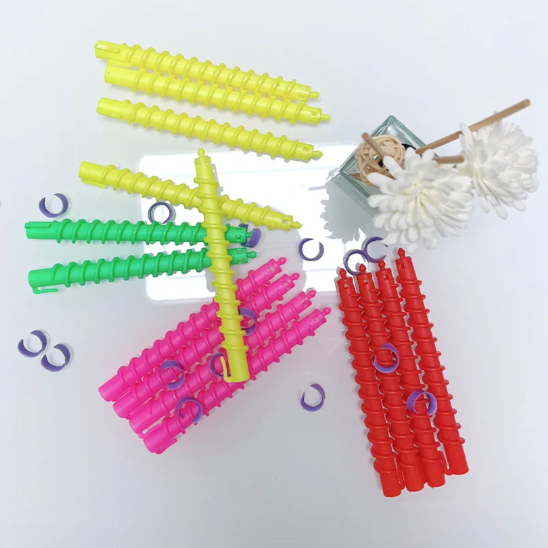Heatless Hair Curler No Heat Hair Rollers Sleeping Soft Spiral Curls Lazy Perm Curling Rod Wave Formers Styling Tools 20pcs hair styling tool hair curling tools