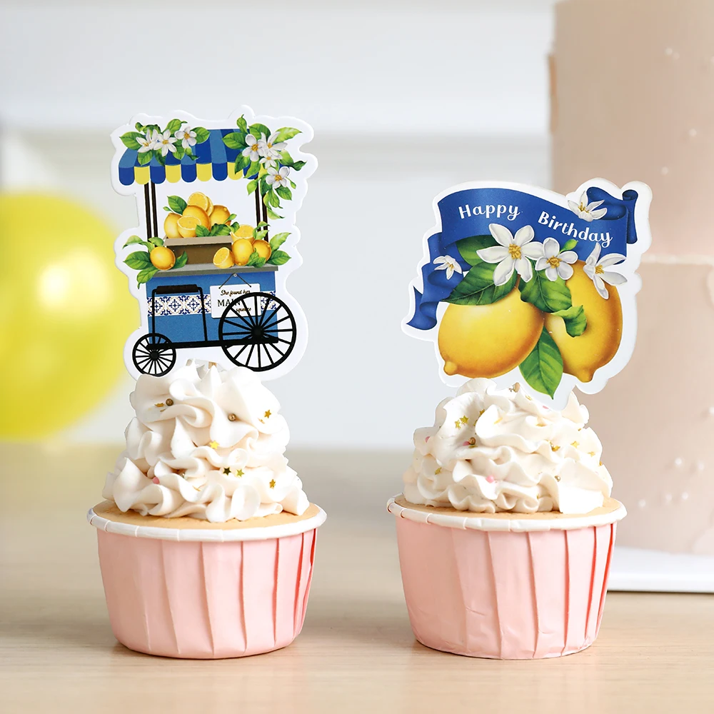8 Zitronen-Party-Girlanden – Sommerliche Deko Für Geburtstag, Hochzeit & Limonaden-Party
