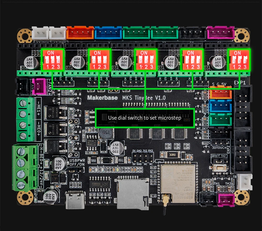 da impressora 3d placa de controle esp32