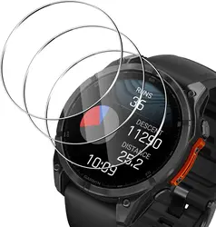 3 - Pack Screen Protector Tempered Glass Film for Smartwatch - Anti - Fall Protection Accessory (51MM)
