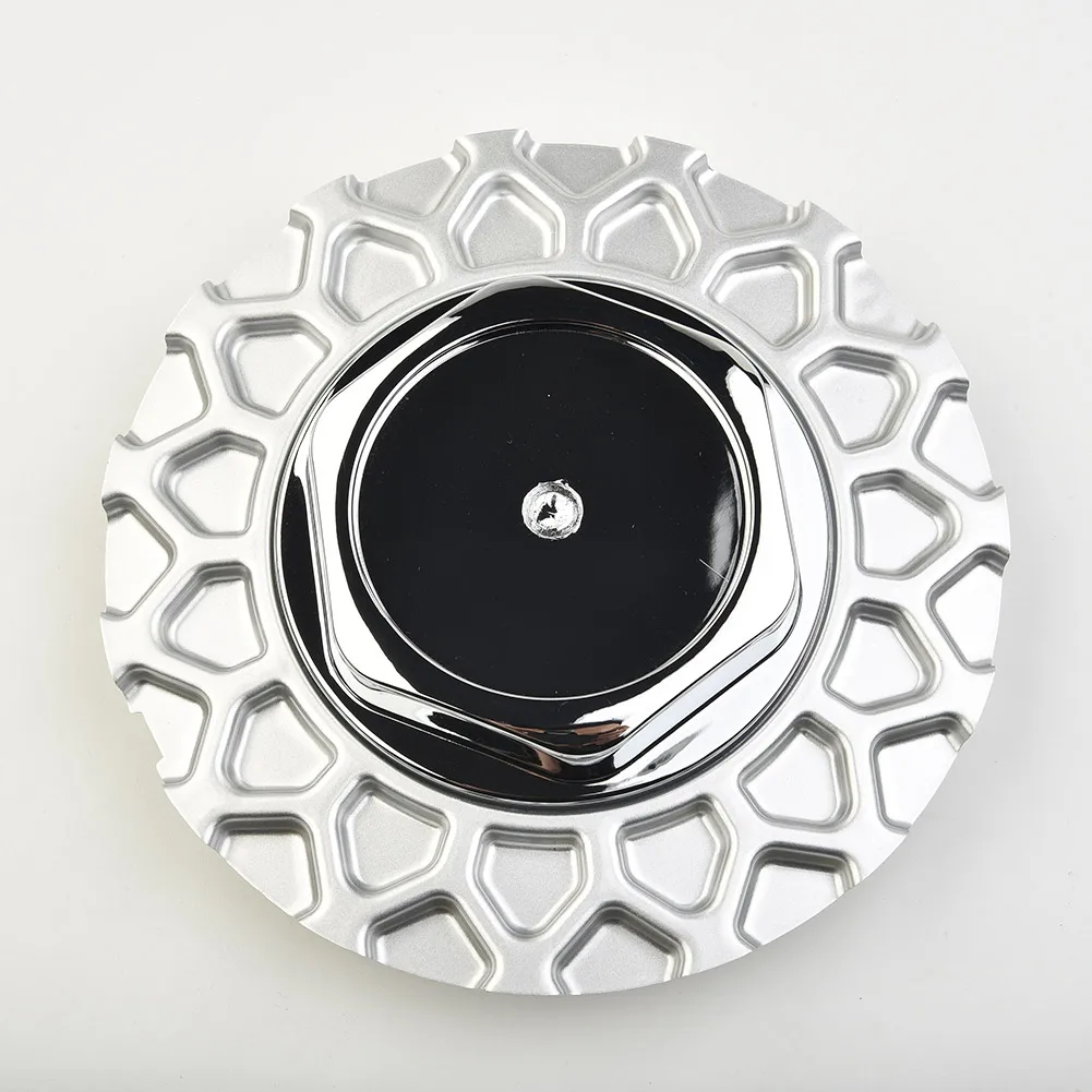

Silver 6.14 Inch/1.97 Inch Wheel Center Hub Cap For17-Inch Sports Rim 30924038 Wheel Center Cap Logo Hub Cover Badge Emblem