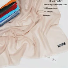 

Nepal 100% ring Cashmere scarf Women Luxury Brand Autumn Winter Spring beautiful For Ladies India thin warm solid color