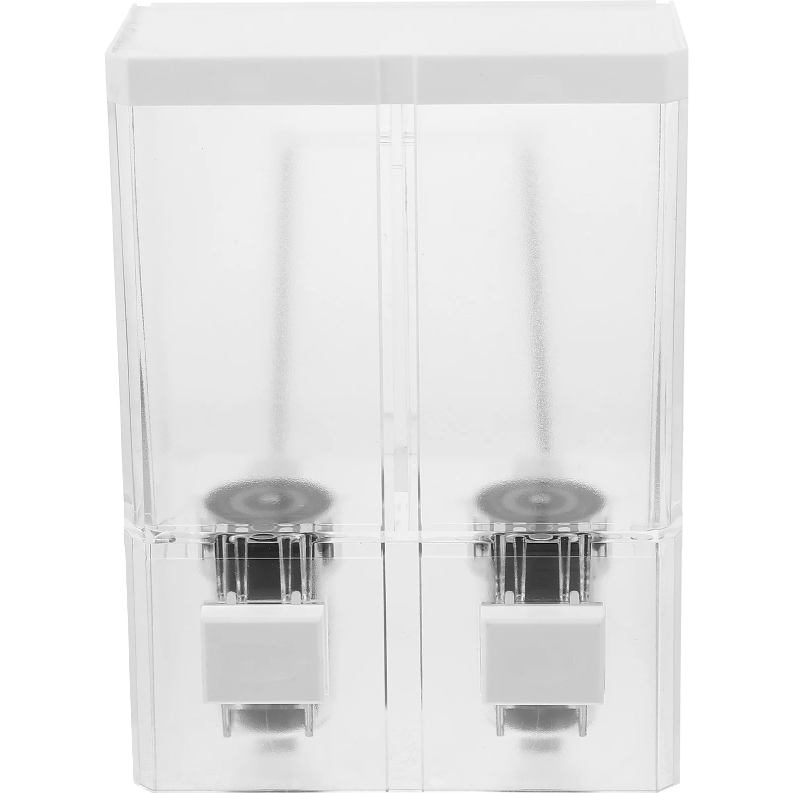 

Shampoo Dispenser 2 Chamber Shower Wall Soap Dispenser Shower Liquid Soap Dispenser