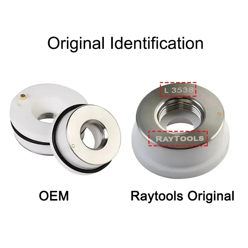 Raytools Ceramic Laser Ring Diameter 28 32mm M11 M14 Ceramic Nozzle Holder Raytools BT240 BT230 BM110 114