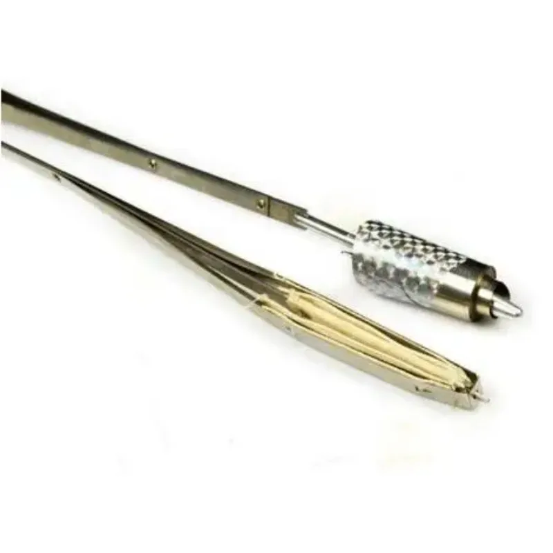 지팡이에 5 발사 된 멀티 토치, 실버 지팡이 마술 트릭, 마술사 무대 환상, 기믹 소품 액세서리 재미