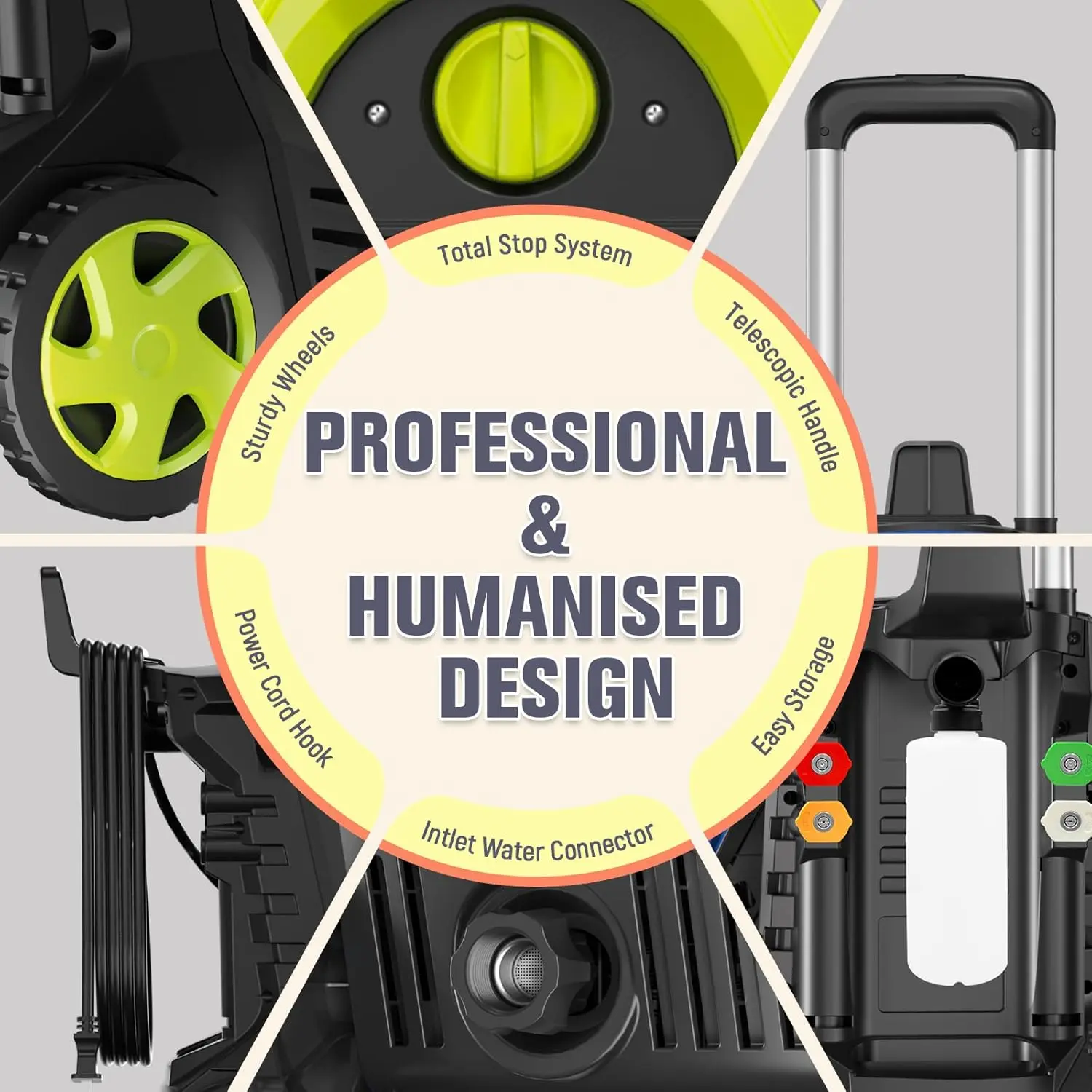 Electric Pressure Washer 4800PSI 2