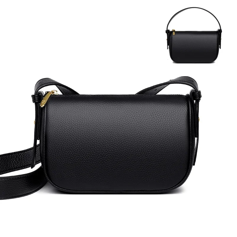 

Сумка-тоут женская из натуральной воловьей кожи, саквояж кросс-боди на плечо, повседневный простой маленький чемоданчик