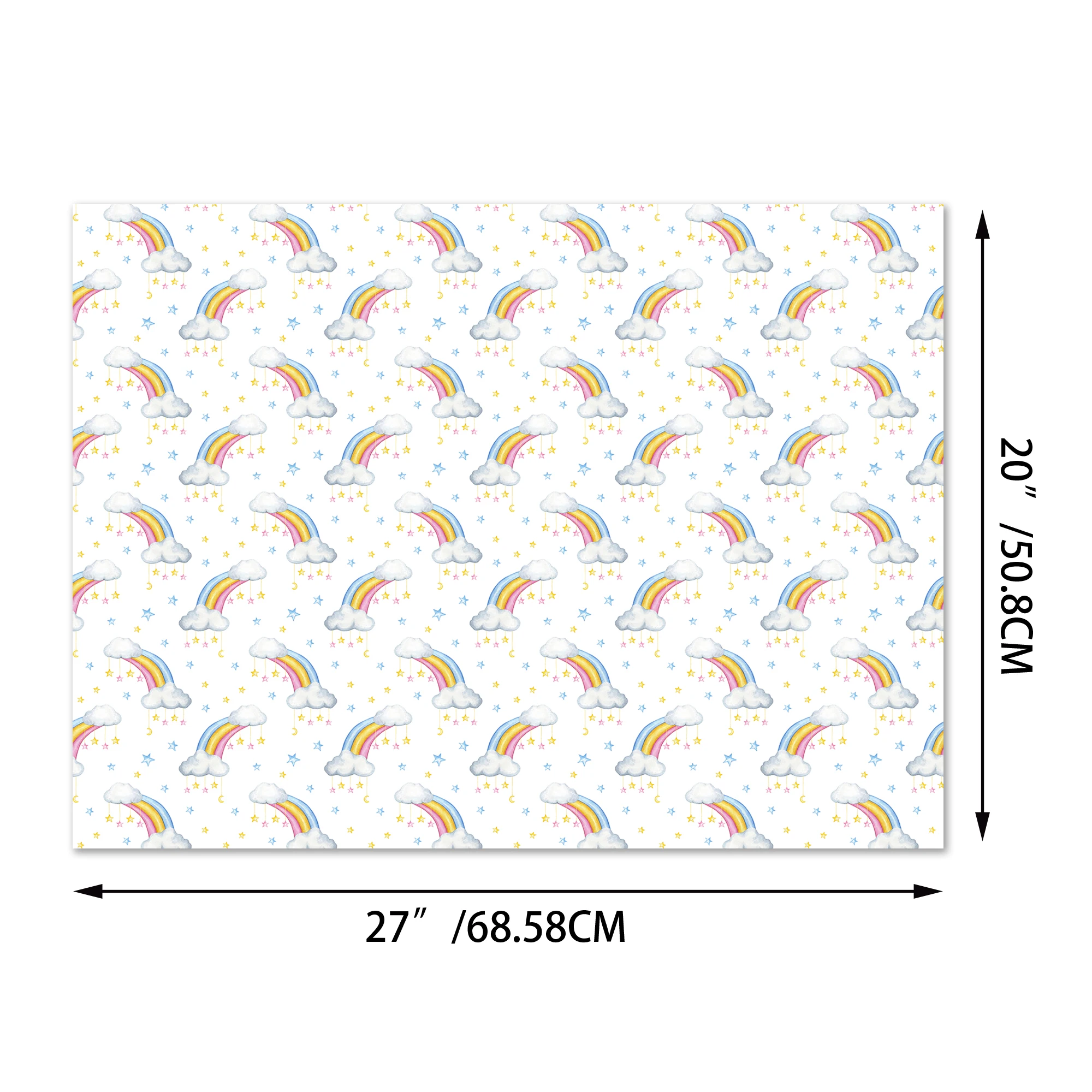 12 stücke Einhorn Ballon Geschenkpapier Geschenke Box Dekoration Verpackung Papier Für Geburtstag Dekoration Party Supplies – Detail 9