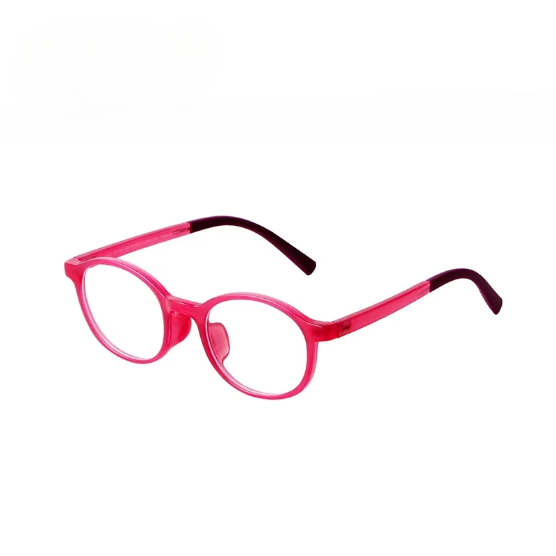 ZXIAC Fashion Oval Frame Glasses Kids TR90 Blue Light Blocking Eyewear Girl Boy Reading Computer Children Eyeglasses Accessories