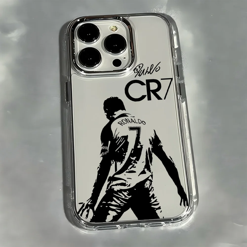 Famous Football Player Transparent Soft Phone Case