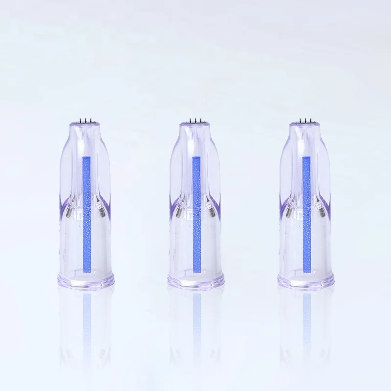 2/5/10/20pcs Nano Soft 3PINS 34G Microneedle 0.6/1.0/1.2/1.5 Disposable Sterile Packaged Crystal Multi needle