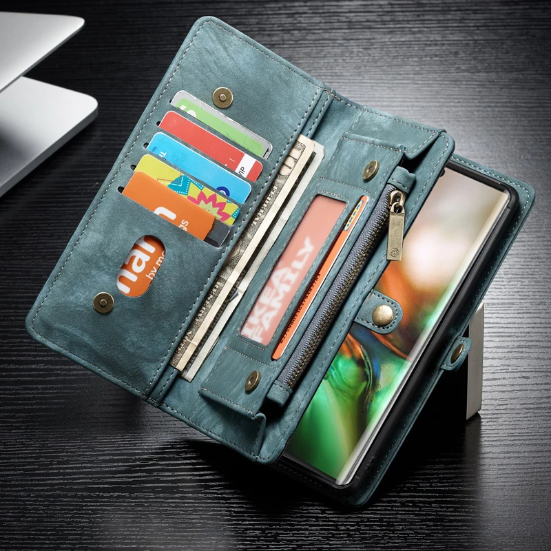 

Многофункциональный Магнитный кожаный чехол-кошелек в стиле ретро для Samsung Galaxy A13 A53 A33