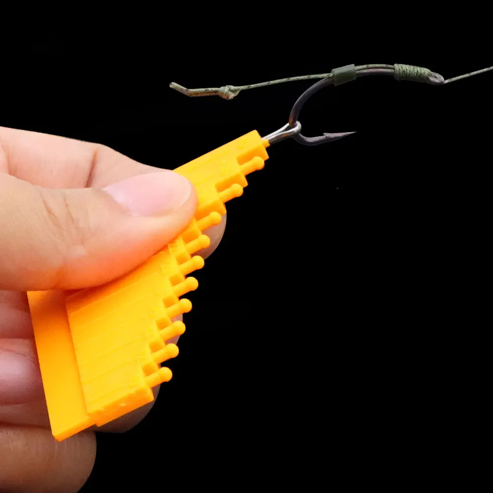 1pcs Carp Hair Gauge Fishing Tackle Tool for Method Feeder Carp Coarse Fishing 10mm-40mm Rig Measurement
