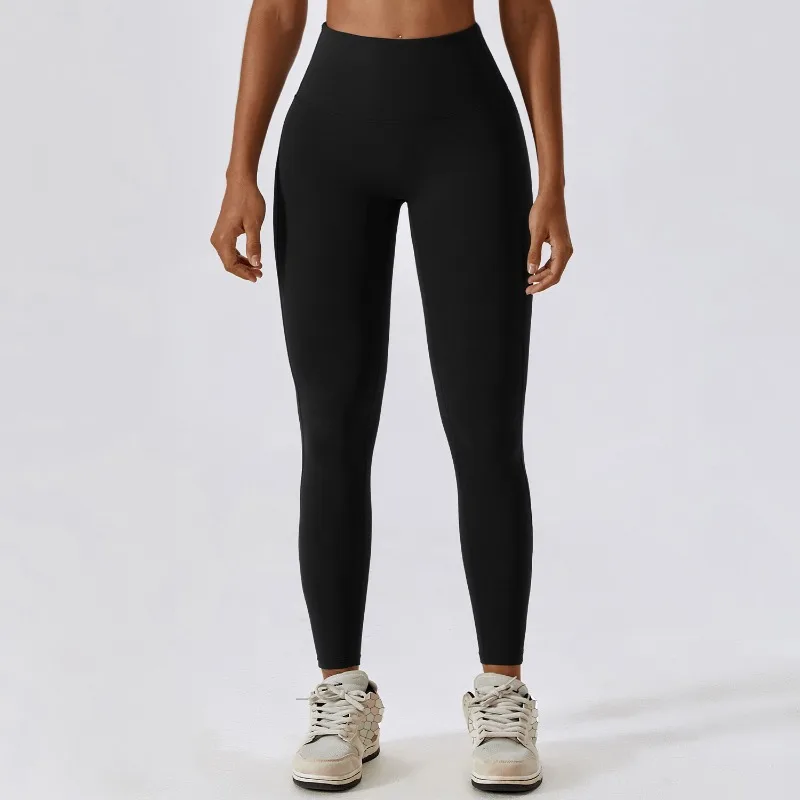 Yoga Pants Tummy Control High Waist Fitness Pants Women's Sportswear Exercise Fitness Outdoor Running Gym Hip Lifting Leggings